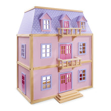 Multi-Level Solid Wood Dollhouse