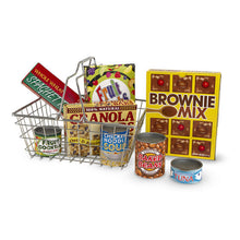 Let's Play House! Grocery Basket with Play Food