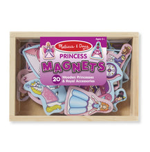 Wooden Princess Magnets